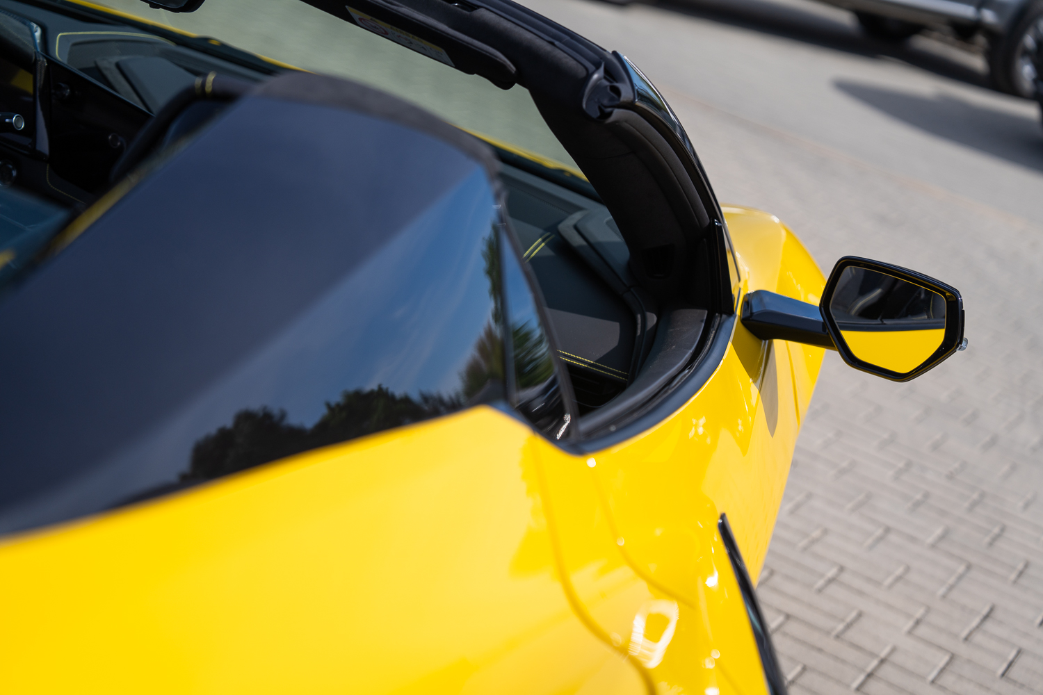 Chevrolet Corvette Stingray oldalsó légbeömlő részlet